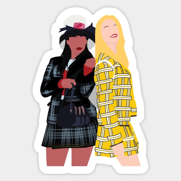 Clueless. Sticker by NostalgiaPaper